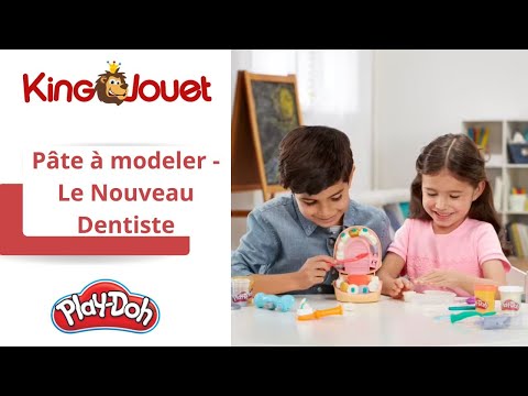 PLAY-DOH - Pâte à modeler - Le Dentiste - Moulez, lavez, baguez et fraisez  les dents de votre patient