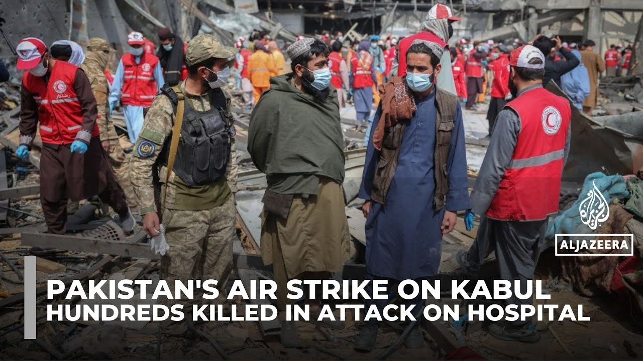 Afghanistan accuses Pakistan of killing 400 in attack on Kabul hospital