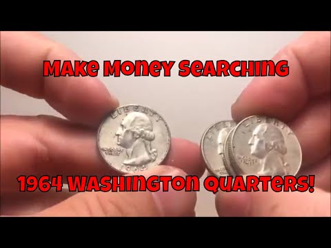 Make Money Searching 1964 Washington Quarters! - LARGE Returns With These Finds!