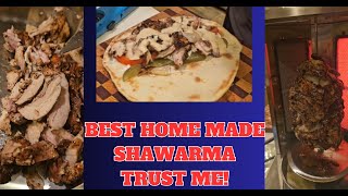 The BEST Shawarma Recipe At Home, No Joke!