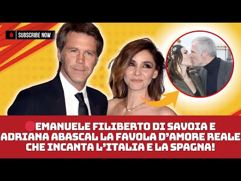 🔴Emanuele Filiberto La Favola d’Amore Reale Che Incanta l’Italia e la Spagna