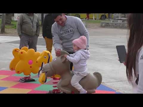 Rincón infantil plaza pública de Pando