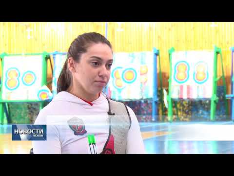 03.04.2018 # Лучница Маргарита Сидоренко готовится к олимпиаде в Великих Луках