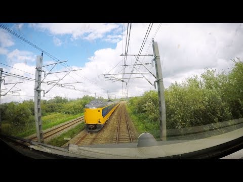 Train Cab Ride NL / Den Haag – Gouda – Utrecht / ICM intercity / Aug 2017