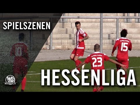 SG Rot-Weiss Frankfurt – Eintracht Stadtallendorf  (Hessenliga) - Spielszenen | MAINKICK.TV