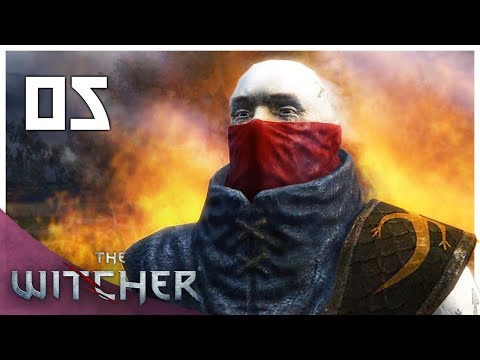 Let's Play The Witcher 1 Blind Part 5 - The Crypt [Modded Witcher Enhanced Edition PC Gameplay]