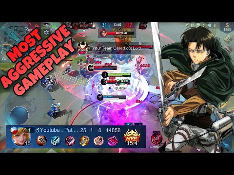 25 KILLS !!! MOST AGGRESSIVE GAMEPLAY FANNY BY PATIR KUN | Mobile Legends - Fanny Gameplay