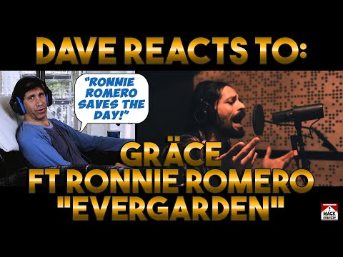 Dave's Reaction:  Gräce ft  Ronnie Romero — Evergarden
