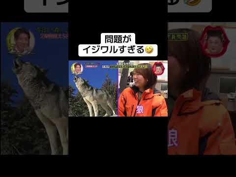 問題がイジワルすぎる🤣 #月曜から夜ふかし