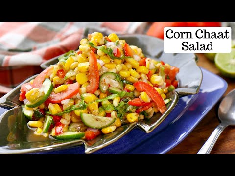 Sweet Corn Chaat Salad | Monsoon Special Chaat | मॉल जैसा कॉर्न चाट | Corn Recipe | Chef Kunal Kapur