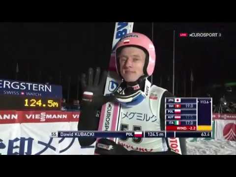 PŚ Sapporo 2020 - kwalifikacje - skok Dawida Kubackiego