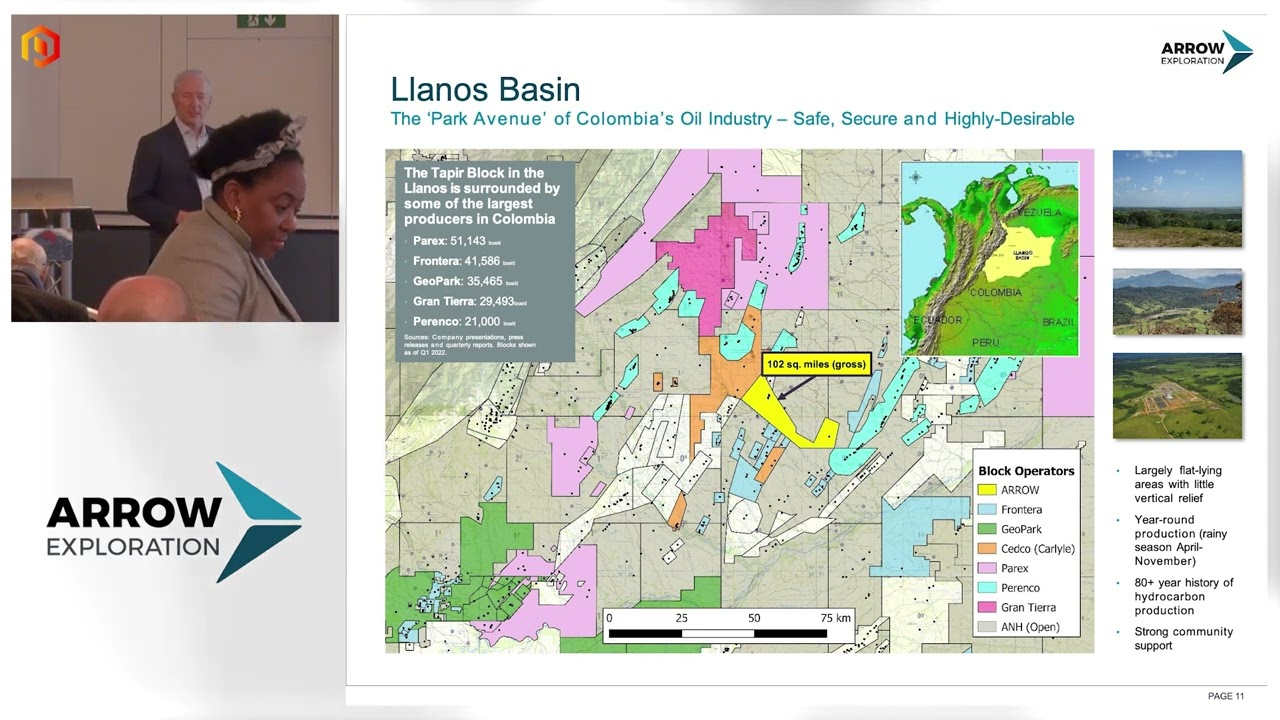 Arrow Exploration CEO: Colombia growth & future targets - One2One Investor Forum
