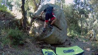 Video thumbnail of Problem 2 (Summerhill), 5. Can Bruguera