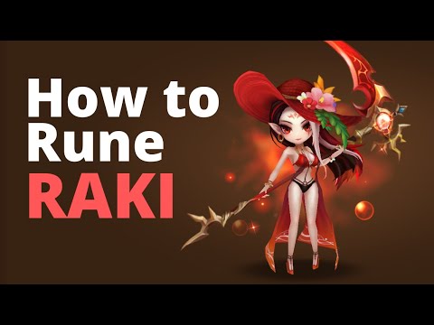 How to rune/use Raki [BUFFED] - Summoners War