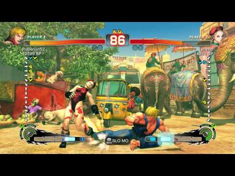 SSF4 - Playerjun52 (Ken) vs. Lynetto (Cammy) - 100th Video!