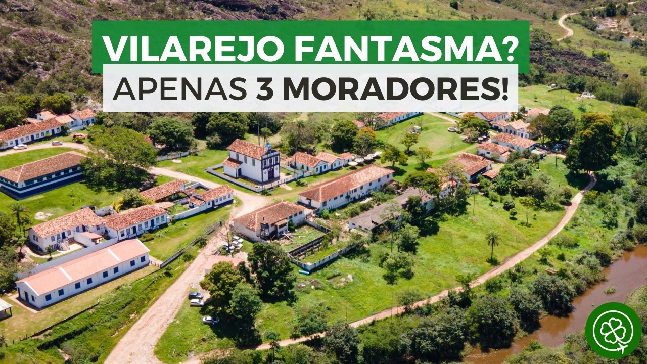 Por que apenas 3 pessoas vivem neste vilarejo?