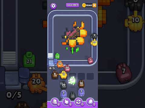 Pixel Flow Niveau 2869 Gennemgang
