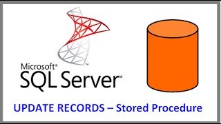 SQL Server - UPDATE RECORDS IN TABLE VIA STORED PROCEDURE