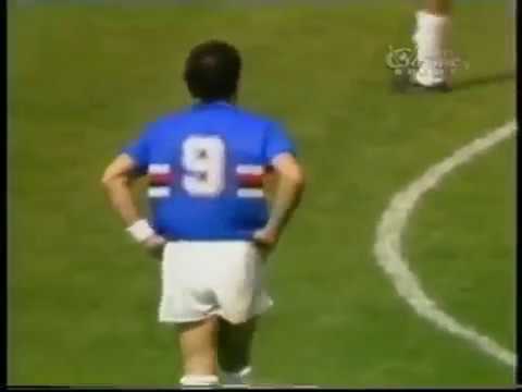 Vialli - Sampdoria 3x0 Lecce (1991)