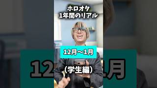 【現実】ホロオタの1年間のリアル #オタ活 #推し活 #ホロライブ #オタクの日常