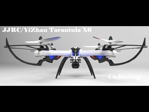 JJRC H16 YiZhan Tarantula X6 RC Quadcopter - UnBoxing and initial impressions  (from banggood.com)