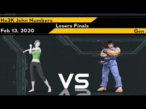 [Smash Ultimate] Xeno200 (L.Finals) - Ho3K John Numbers vs Gen
