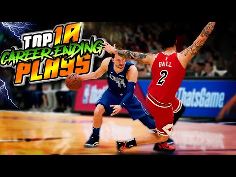 TOP 10 "CAREER ENDING Plays" - NBA 2K22 Plays Of The Week #14 - Ankle Breakers, Putbacks & LOBS!