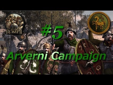 Total War: Rome II-Arverni Campaign #5~The Gallic Confederation!