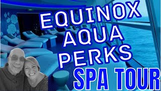 CELEBRITY EQUINOX, AQUA CLASS: Tour of the Spa & Persian Garden