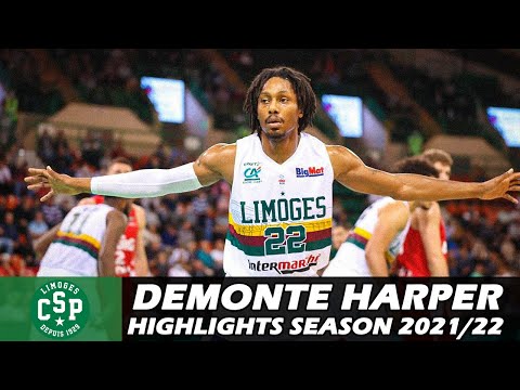 Demonte HARPER • Highlights Season 2021/2022 • Limoges CSP