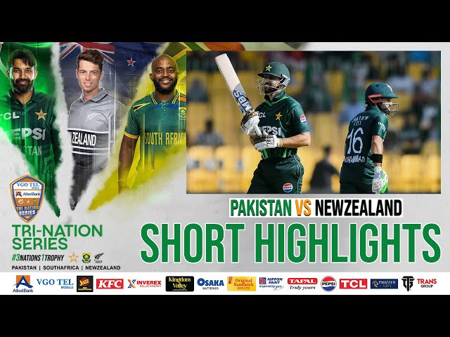 Short Highlights | Pakistan vs New Zealand | Tri-Nation Series 2025 Final | PCB | M2J1A