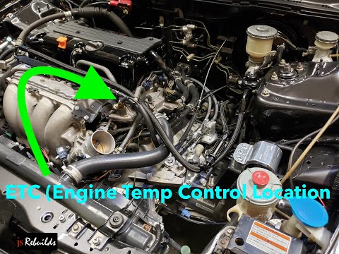 Locations for ETC Sensor for K swap