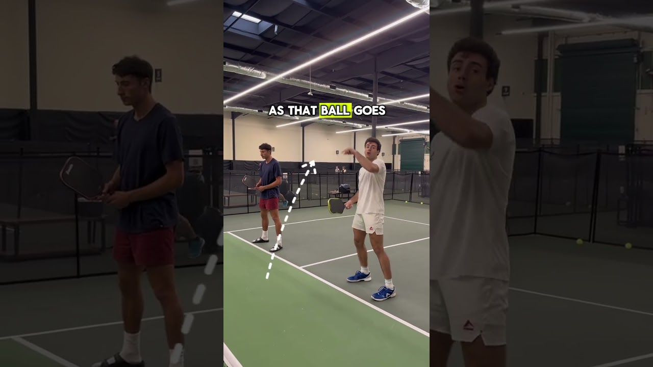 How to Cover Your Partner on Lobs in Pickleball (3 Simple Steps)
