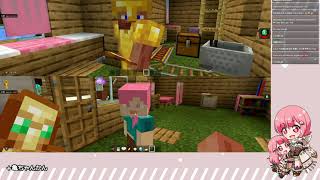 【Minecraft#1】ちびかんクラフト！建築物を見て♪【#ももかんライブ】【Vtuber】