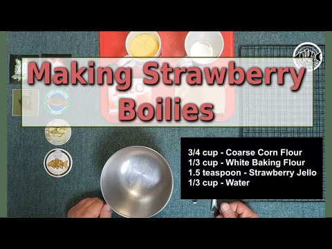How to Make simple Strawberry Boilies