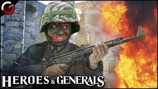 MASSIVE INFANTRY ASSAULT! StG44 is the MOST OVERPOWERED WEAPON | Heroes & Generals Gameplay
