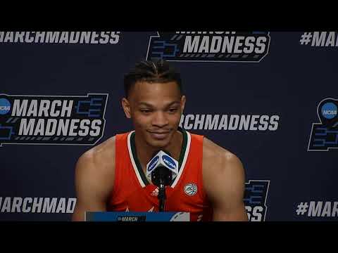 Miami First Round Postgame Press Conference - 2022 NCAA Tournament