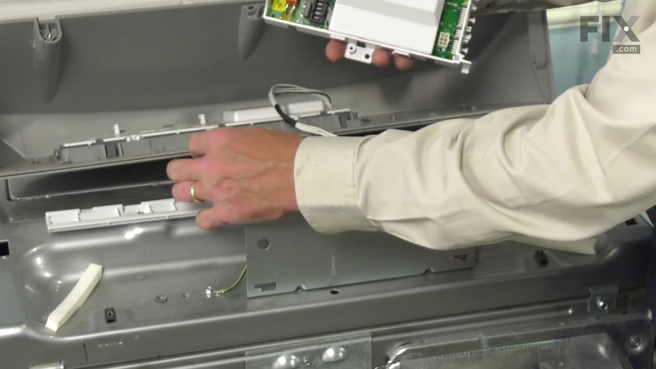 Replacing the Electronic Control Board with Cover Replacing the Electronic Control Board with Cover