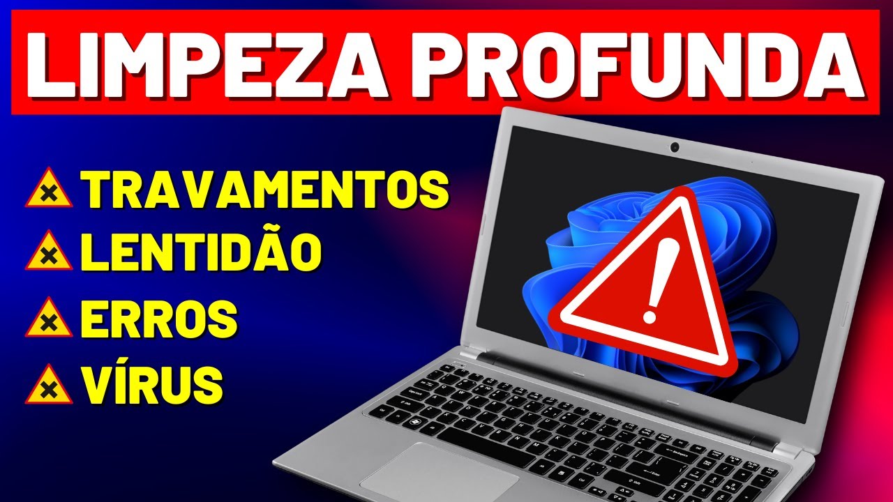 PC ou Notebook Lento, Travando ou com Vírus? FAÇA uma LIMPEZA TOTAL no seu Windows (Atualizado)