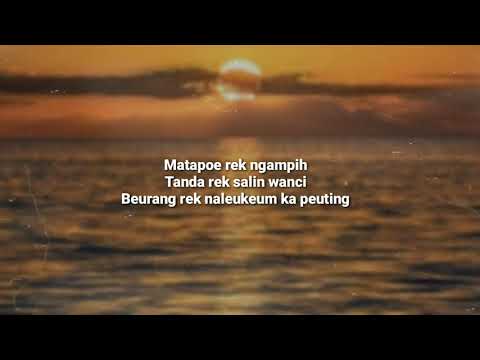 Lirik lagu sunda Matapoe - Abiel Jatnika