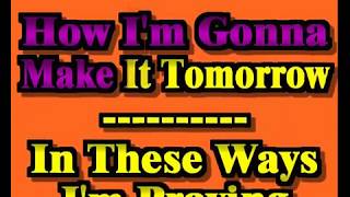 Cheap Trick - When I Wake Up Tomorrow (Sing-a-long karaoke lyric video)