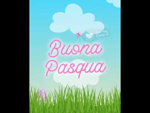 Buona Pasqua, Video e GIF con coniglietto e musica