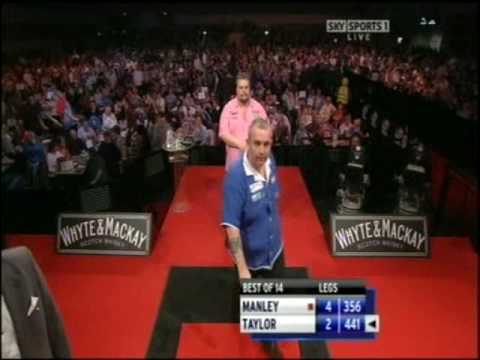 Premier League Darts 2008 - Week 4 - Peter Manley v Phil Taylor pt. 3