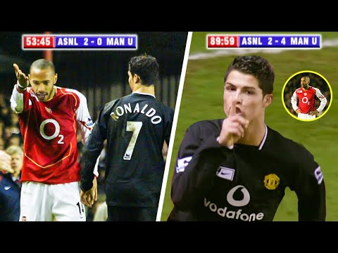 The Day Cristiano Ronaldo Revenge Thierry Henry & Showed Who Is The Boss