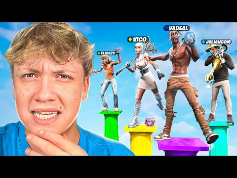 DAS XXL PRO SPIELER PILLARS BATTLE IN FORTNITE (ESKALIERT)