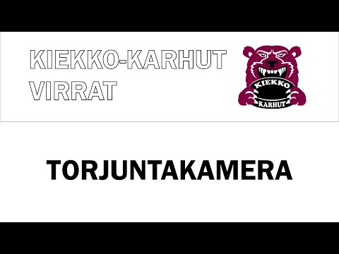 III Div. Torjuntakamera | Kiekko-Karhut vs. Uplakers | 31. Loka 2020