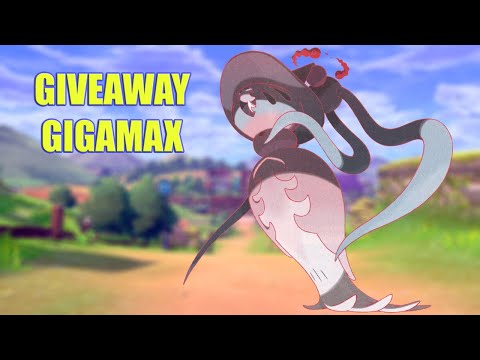 HATTERENE GIGAMAX GIVEAWAY!! Pokémon Spada e Scudo!!