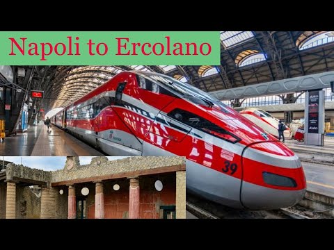 How to reach Ercolano (Herculaneum) from Napoli (Naples) by train | Napoli to  Ercolano ruins