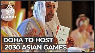 Doha to host 2030 Asian Games Riyadh 2034 edition