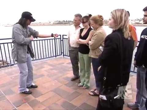 Criss Angel amazing coin trick!